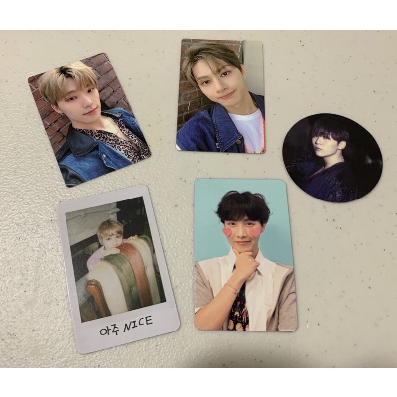 jun dino jhope seungkwan photocard