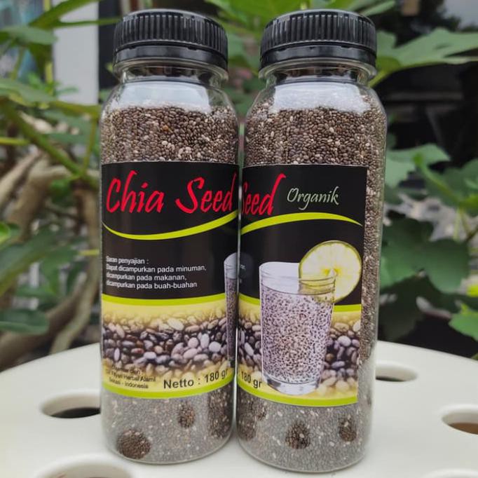 

Organik Black Chia Seed 180 Gr / Chia Seed _