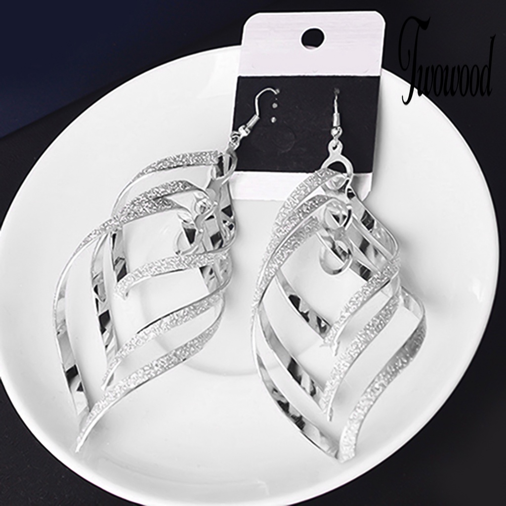 Anting Hook Multi layer Bahan Alloy Untuk Pesta