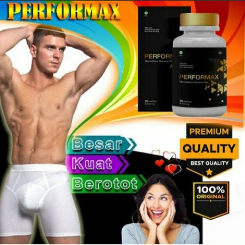 PERFORMAX Asli Obat Pria dewasa Alami Berkualitas international Asli Original 100%