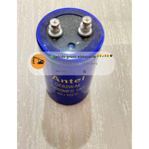 Elco 33000uf/100v ANTEL / Elco 33000/100 ANTEL