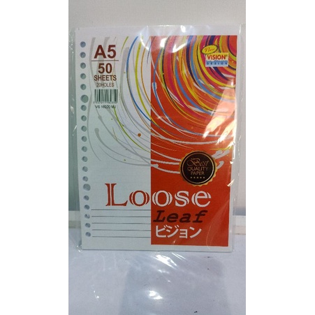 

Isi LooseLeaf A5 Vision