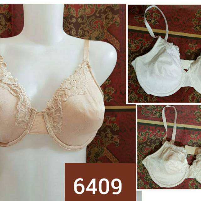 BH Tampa Busa Kawat cup  renda // BRA BRUKAT SAMPING CUP KODE 6409 s1