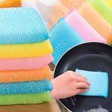 Sponge cuci piring warna warni