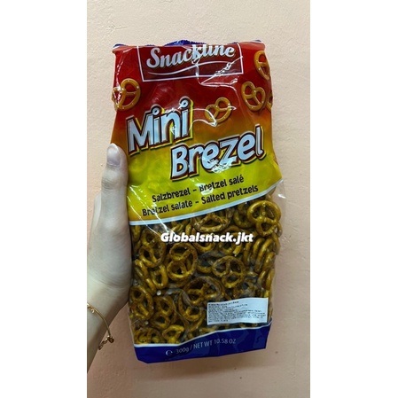 

SNACKLINE SALTED PRETZEL MINI BREZEL- PRETZELS