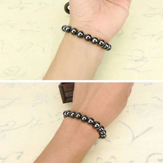 Gelang Magnetik Batu Asli Original 100% untuk Kesehatan