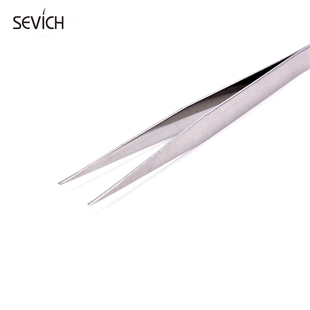 SEVICH Pinset Extension Bulu Mata Bahan Stainless Steel