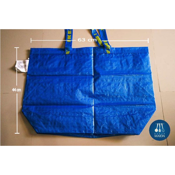 FR4KTA Kantong belanja, medium, biru, 45x18x45 cm / 36 l