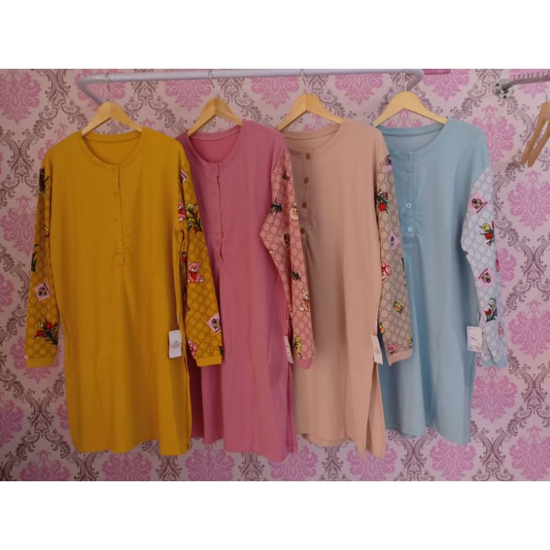 KAOS THERESIA TUNIK BUSUI FRIENDLY LD 120 JUMBO BESAR MURAH CANTIK