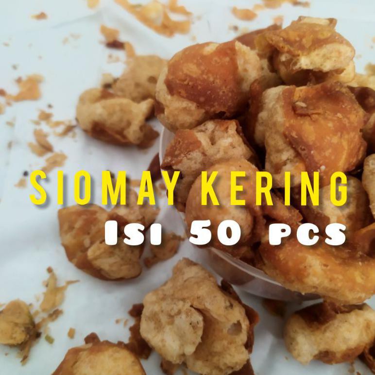 

Terlaris Siomay Kering Toping Boci Cuanki 50 Pcs