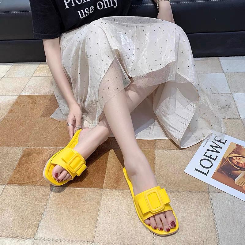 Sepatu Sandal Slop Import NS6926 Gofashion Jakarta Sandal Fashion Wanita Korea Termurah