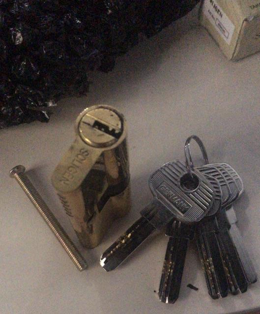 Anak Kunci Soligen Gp - Silinder Soligen Kuningan - Dalam Kunci - Kunci Pintu - Kunci Soligen
