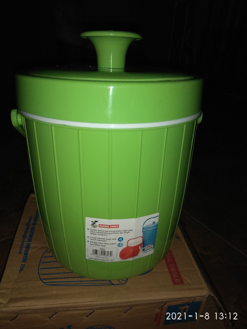 Termos Nasi/rice Ice Bucket Global Eagle/ Tempat Es 6 (enam)