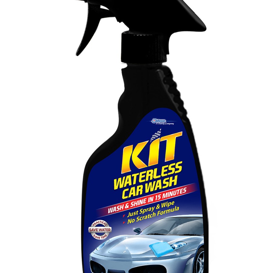 CUCI MOBIL PRAKTIS KIT WATERLESS CAR WASH Spray Praktis cuci mobil tanpa air shampo 500Ml