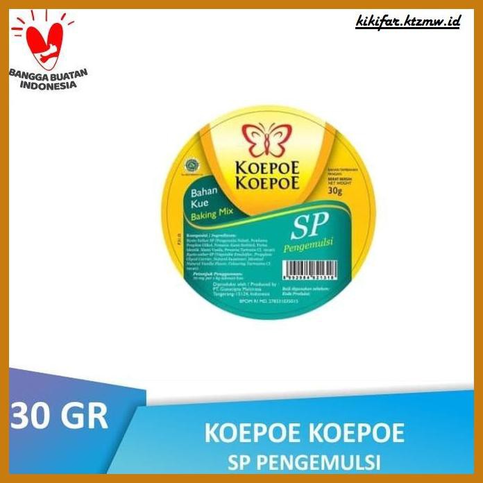 

Redwop-Gnikab- Btl Koepoe Koepoe Sp Pengemulsi 30 Gr | Kupu Kupu -Hallall.