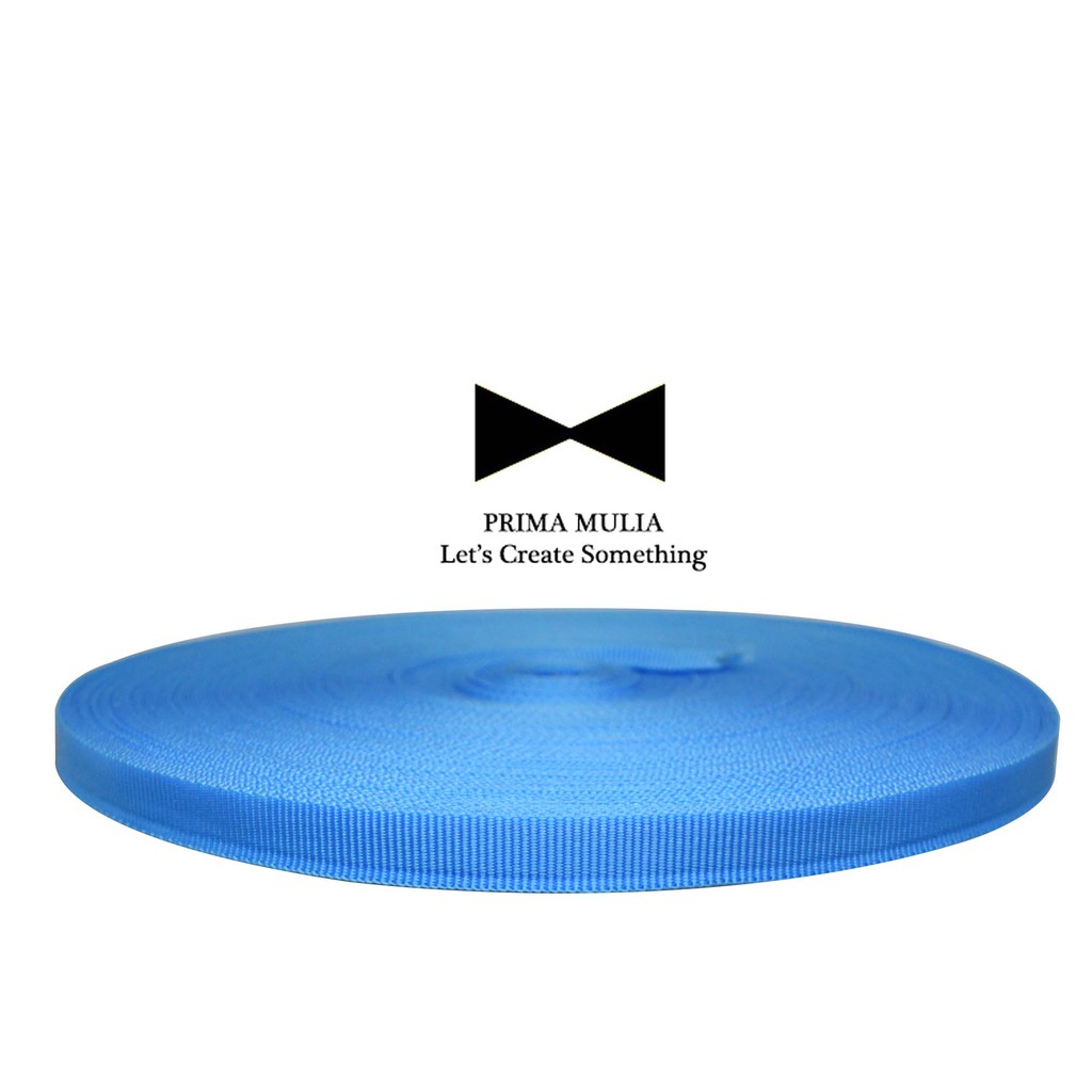 

TALI WEBBING TAS UKURAN 1.2 CM PANJANG 45 M PCR V 12 TURKIS