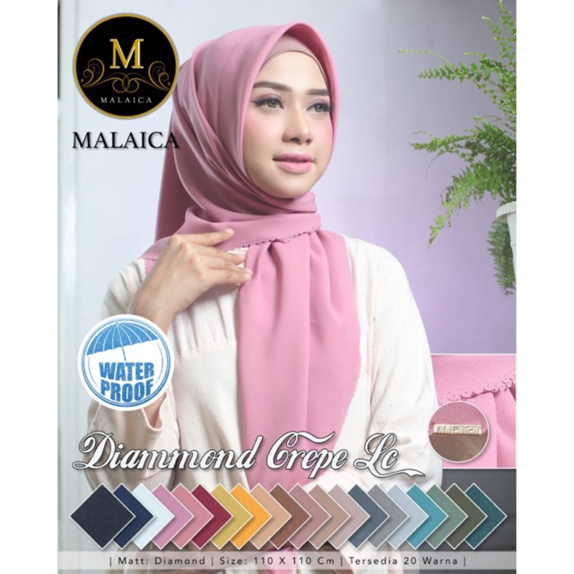 Diamond crepe lc waterproof by malaica