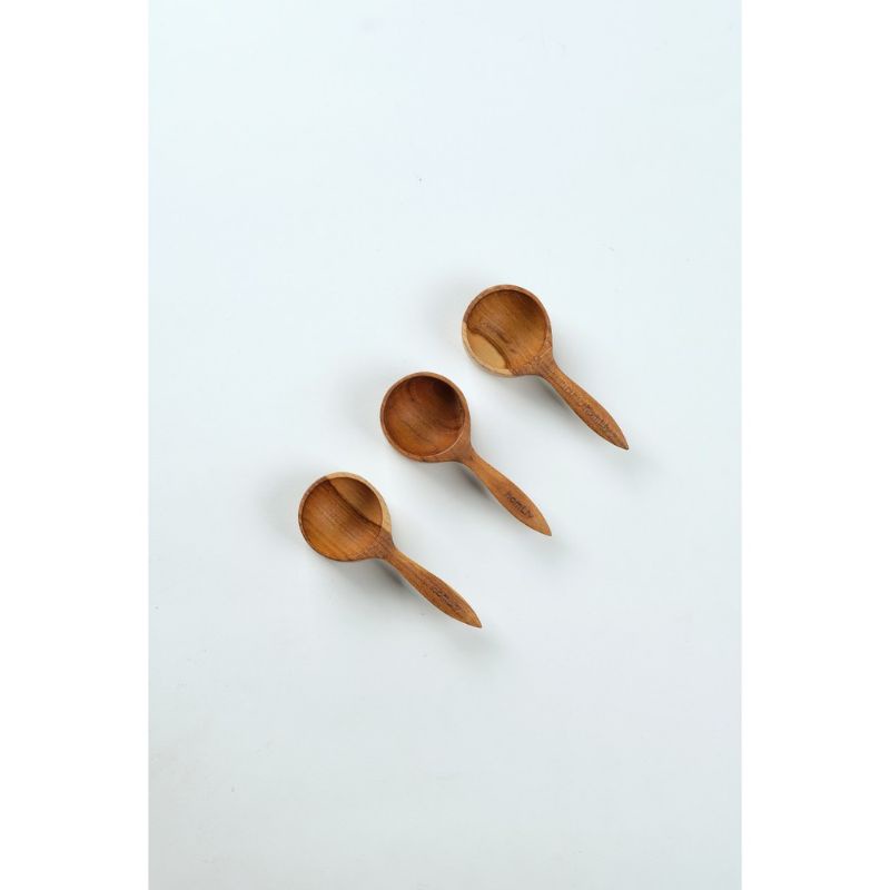 Sendok Takar delova Kayu Foodgrade-Wooden Measure Spoon (Homliv)