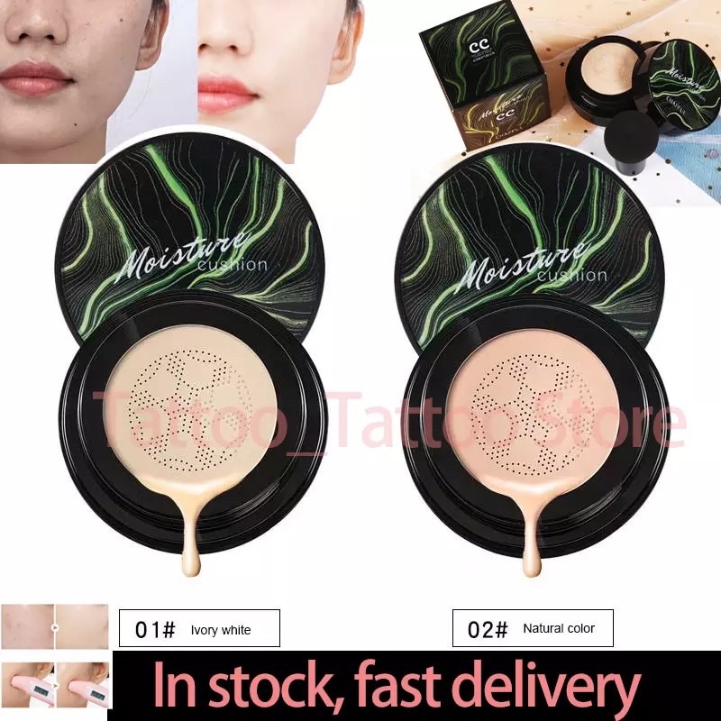 ReadyTerus- BB Cream Chafful Moisture Cushion Foundation Mushroom Head / Bedak Jamur Viral