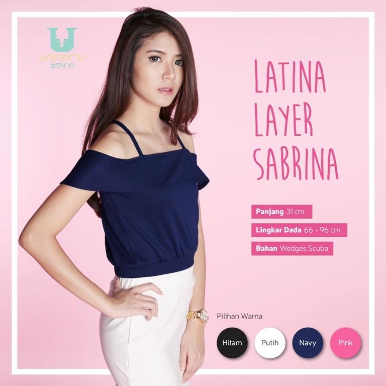 JANE COLLECTION || Atasan Wanita - Latina Layer Sabrina