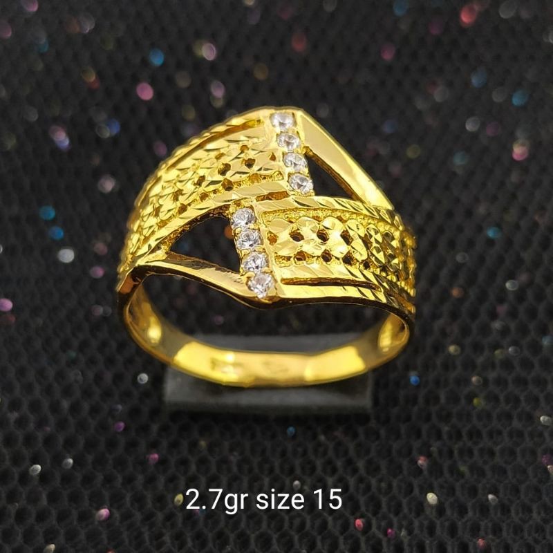 Cincin Emas 17 K - 2.7gr Kadar 750 - 2531