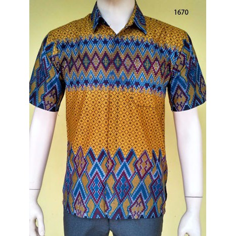 Baju Batik / Kemeja Batik Rang Rang 1670 ASK