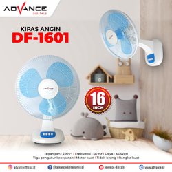 Kipas Angin Dinding / Kipas Angin Duduk / Stand Fan &amp; Wall Fan DF 1601