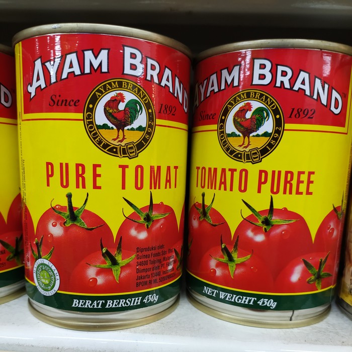 

ayam brand tomato pure 430gr