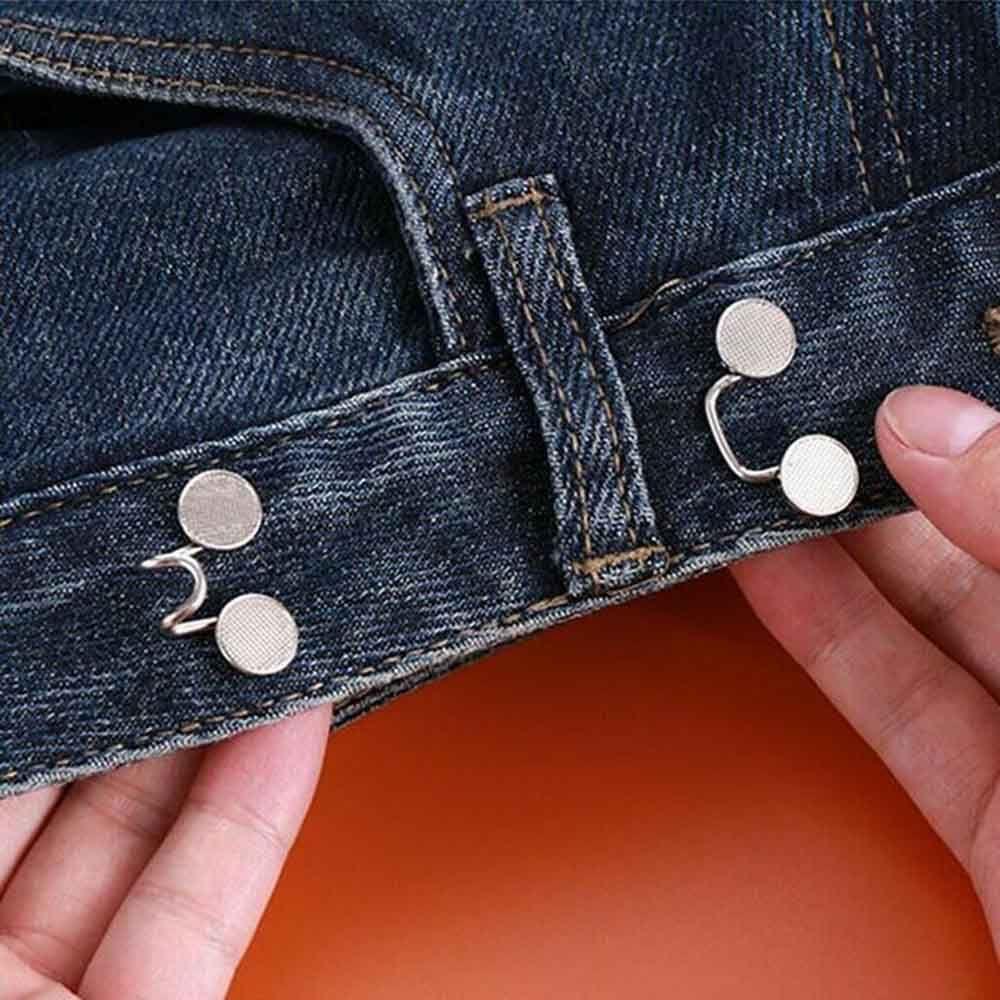 Nail-free Waist Buckle Waist Closing Artifact Slimmer Adjustable Snap Button 27/32MM