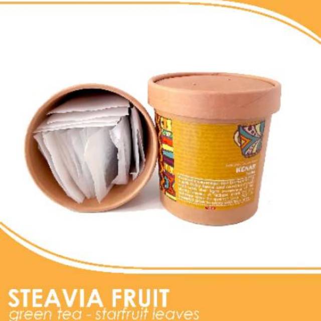 

Steavia Fruit Tea Bag - Teh Stevia - Teh Diet Keto