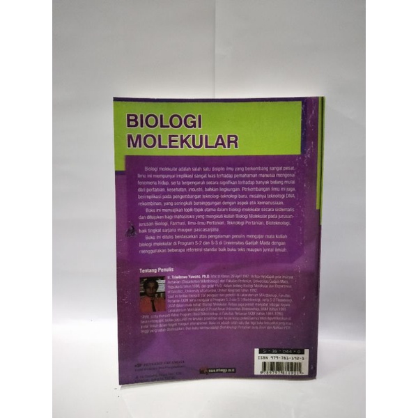 BUKU BIOLOGI MOLEKULER TRIWIBOWO TERLARIS