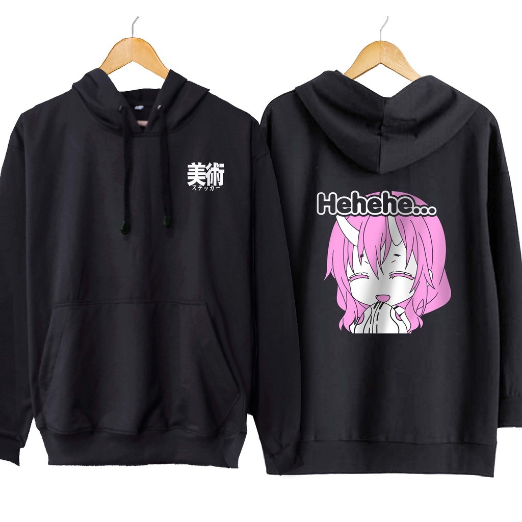 Jaket hoodie jumper anime sticker SHUNA - TENSEI SHITARA SLIME DATTA KEN material cotton fleece