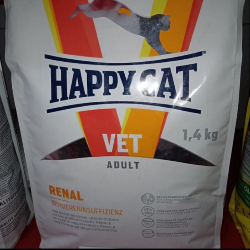 Happy Cat Vet Adult Renal Kemasan 1kg Cat Food