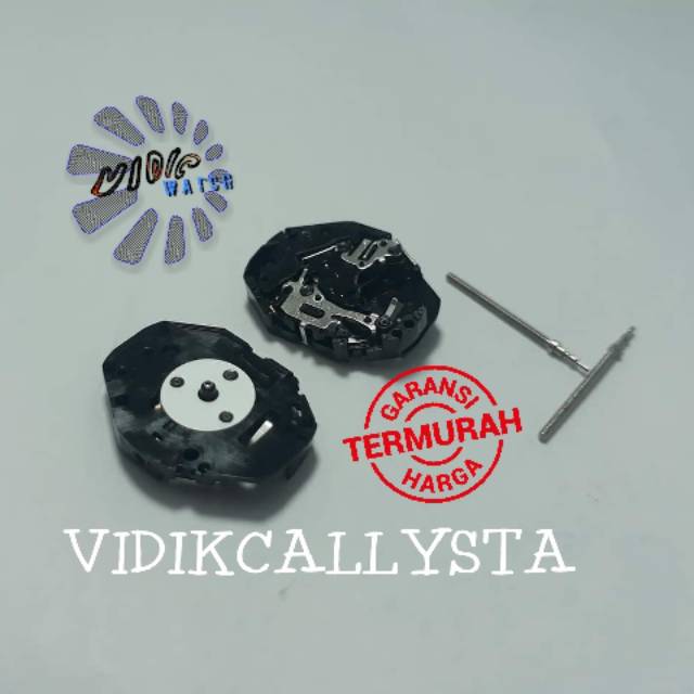 MESIN JAM TANGAN HITAM PC21 PC 21 PC-21 STANDAR UNIVERSAL ORIGINAL