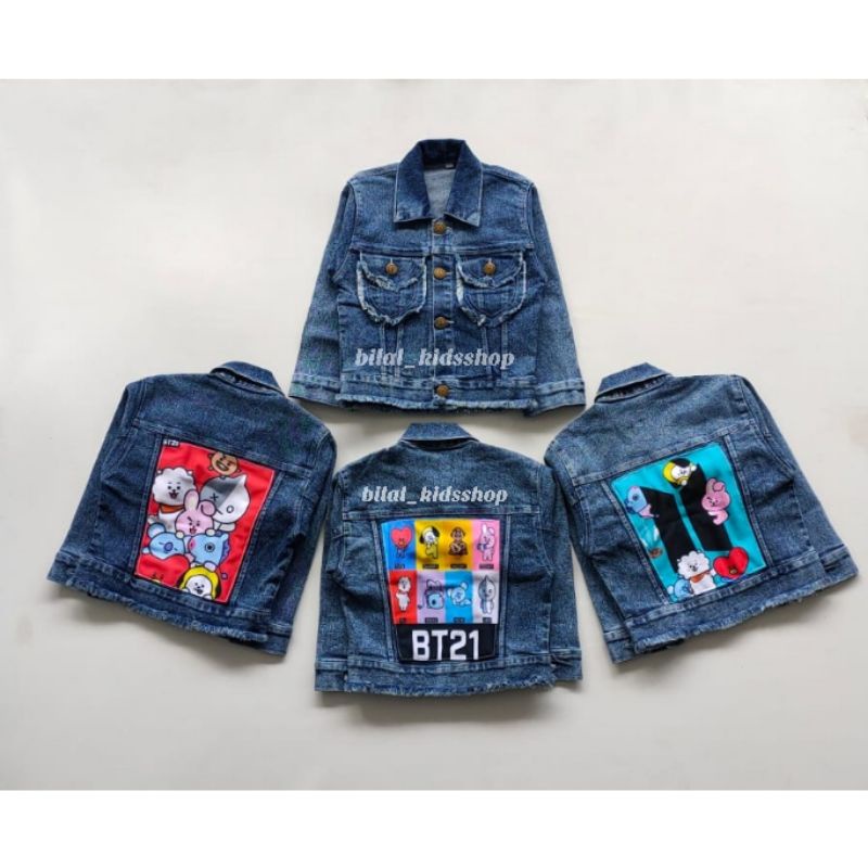 JAKET  BTS ANAK PEREMPUAN