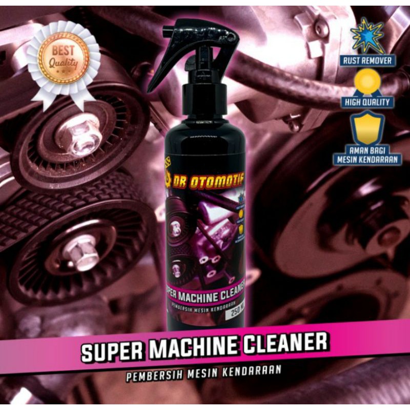PEMBERSIH MESIN KENDARAAN MOTOR MOBIL/PENGHILANG KARAT KERAK KOTORAN/ SUPER MACHINE CLEANER 250ML