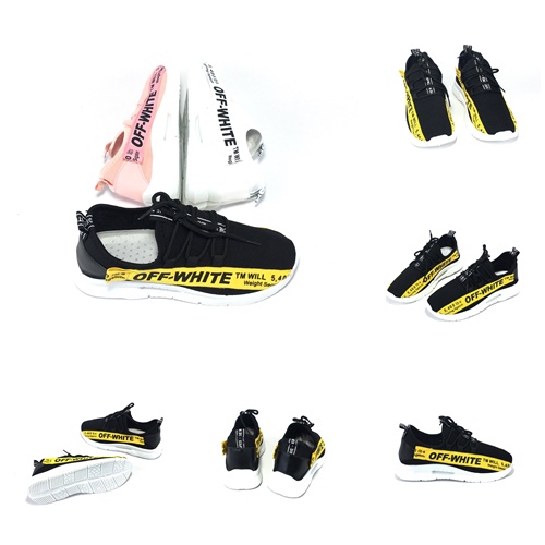 MV_Marvelouz MVJSS130 Sepatu Sneakers Casual Wanita Cantik import terbaru 1kg bisa 2 tas supplier tas import JSS130