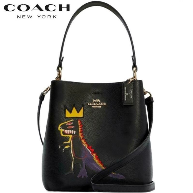 Coach X Jean Michel Basquiat Small Town Bucket Bag (C6073)