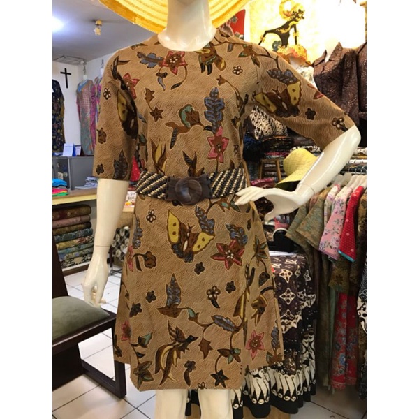 Toko bakul batik,Dres batik lengan 3/4
