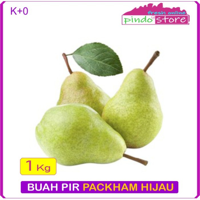 

BUAH PIR HIJAU / PEAR PACKHAM FRESH 1KG