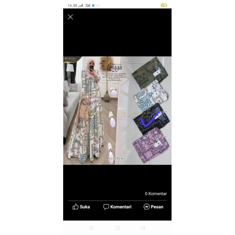 LINGGA DRESS BY KHEYRA HIJAB