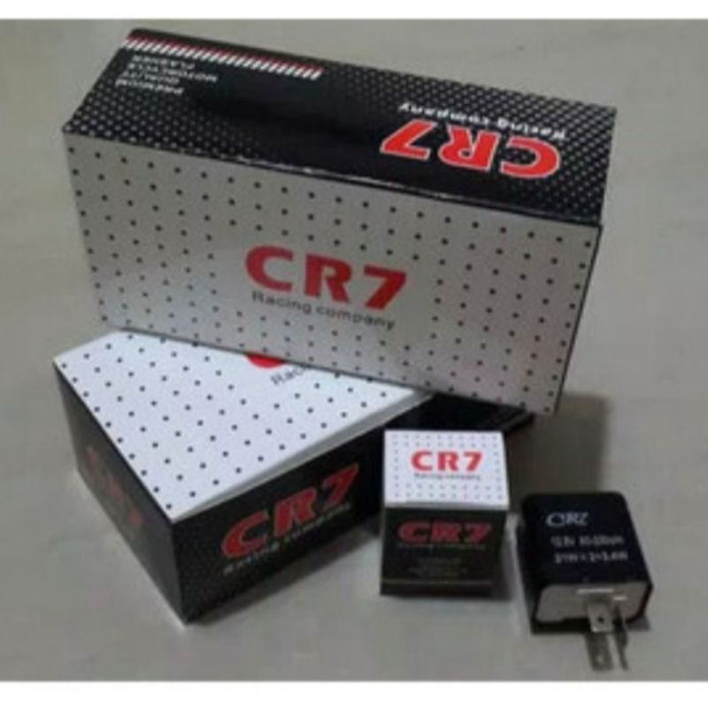 Flasher CR7 sein motor - kedip cepat / lambat