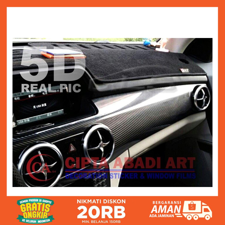 Promo Sticker Stiker Carbon Super Glossy 4d Lebar 150 Cm Untuk