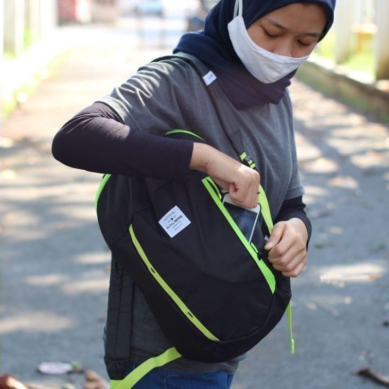 Tas Ransel Pria Kalibre Backpack Ackley 911454 Hitam