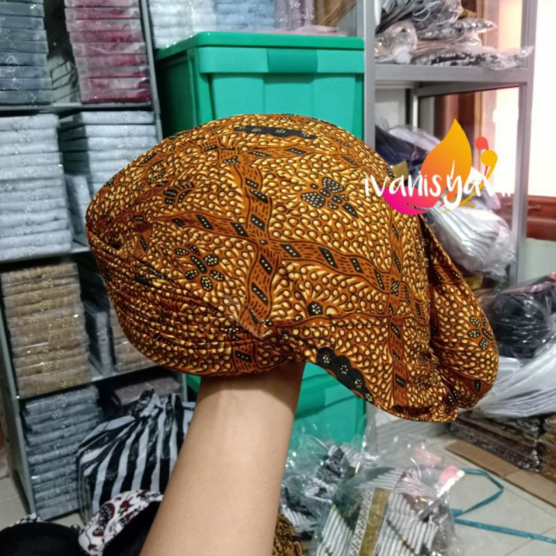 BLANGKON JOGJA BATIK POLOS, Motif Sido Mukti