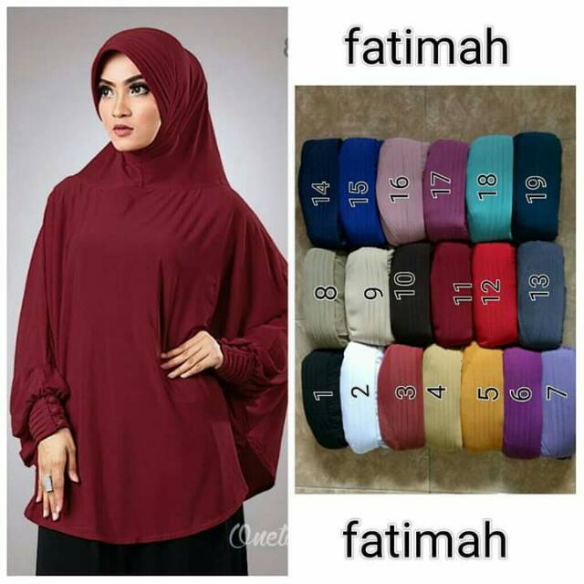 Hijab lengan fatimah