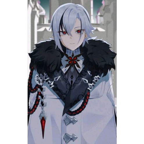 FATUI COSPLAY//FATUI COSTUME//ARLECCHINO FATUI HARBINGER// FATUI COAT// GENSHIN IMPACT COSPLAY COSTU