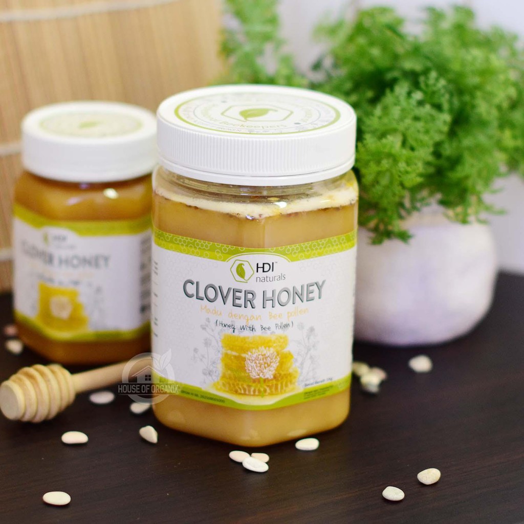 [PROMO TERBATAS] CLOVER HONEY HDI 250gr & 500gr & 1 kg MADU PREMIUM ORIGINAL NEW ZEALAND TERMURAH