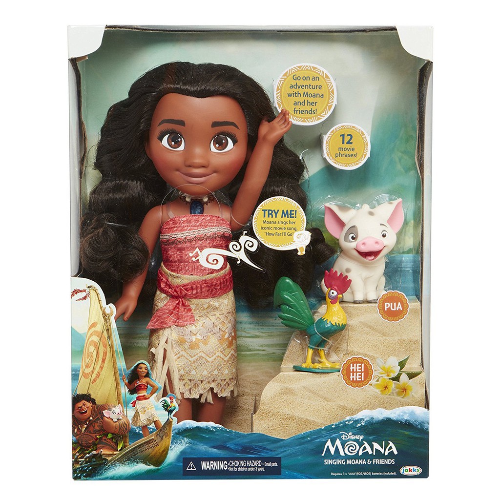 moana singing doll disney store