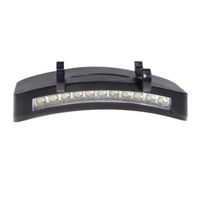 Grab Medan Senter Klip Topi LED Clip Headlamp Topi KHF TaffLED M1801 Hitam